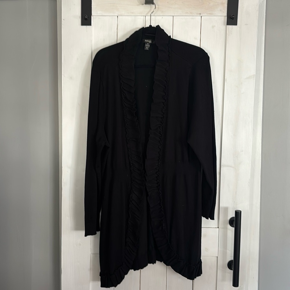 Style & Co - Long Cardigan - black